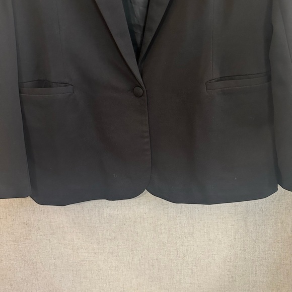 Unique 21 Black Classic Blazer Size 16 - Picture 3 of 5